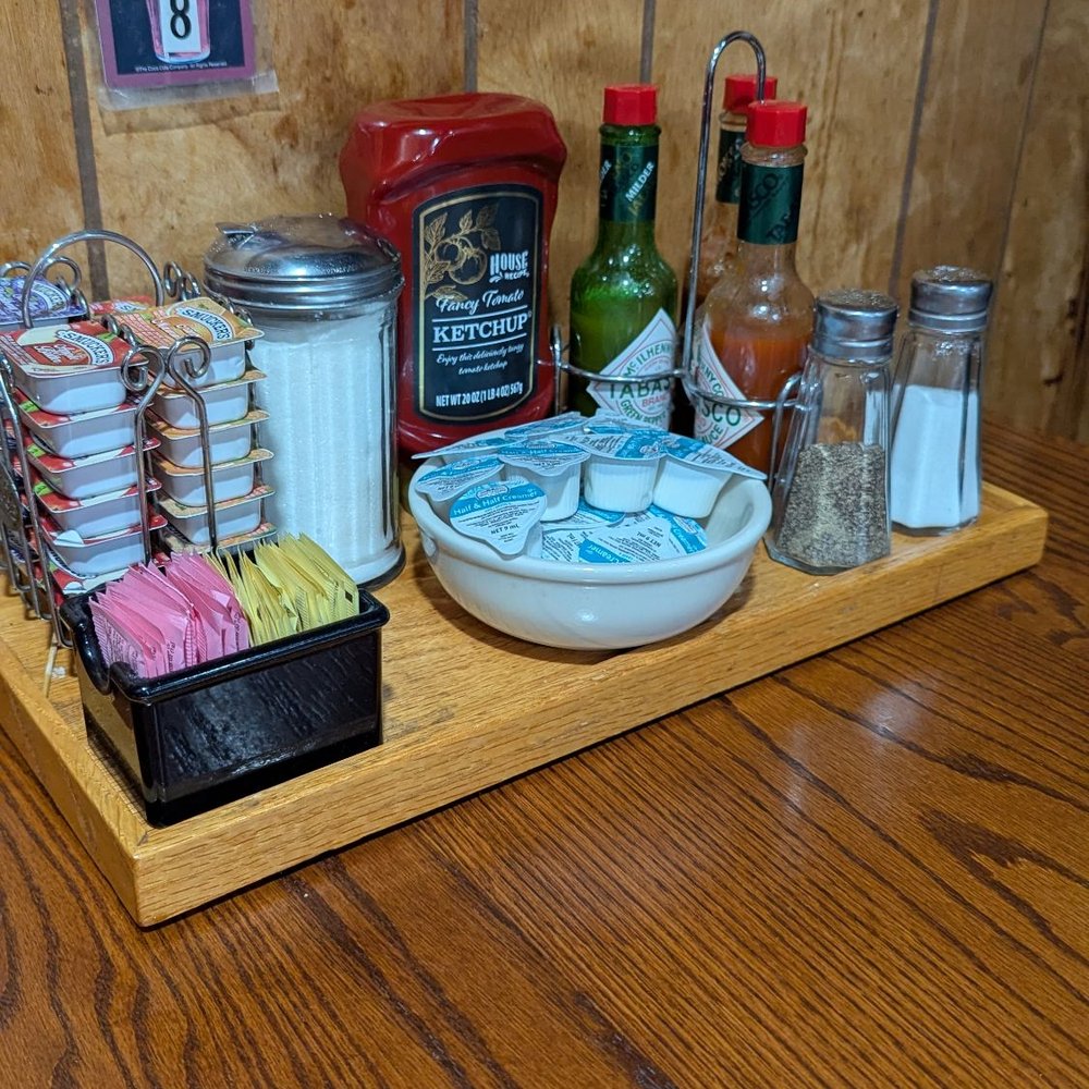 Everything you need is at your table. Everything you need is at your table.