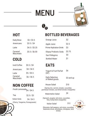 Menu photo 2 Batch Baker Company Brillion, WI