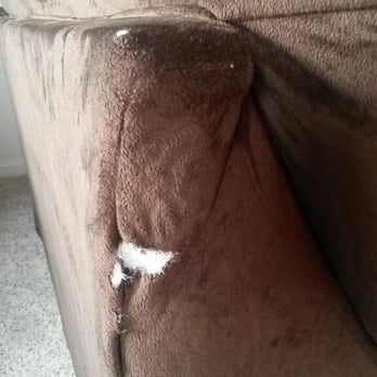 Ashley Store - How they delivered the furniture while I was gone (then forced my roommate to sign for it) Now they wont replace it saying all sales final - Furniture Stores Near Me - San Diego, California