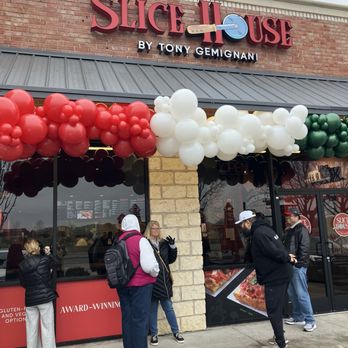 Slice House by Tony Gemignani - Line to get in on opening day! - Pizza Near Me - Frisco, Texas