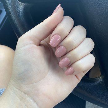 Simply Divine Nail Spa - Pretty pink! - Nail Salons Near Me - Sugar Land, Texas