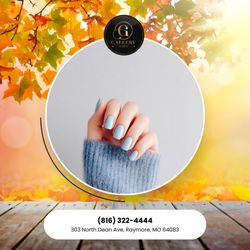 Gallery Nails - Cooler days are here, and so is your reminder to take care of yourself. Come see us today! ‍
