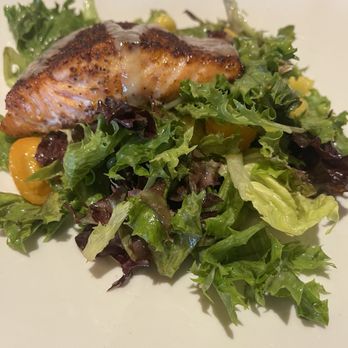 The Capital Grille - Seared Salmon with Avocado, Mango and Tomato Salad with Champagne Vinaigrette - Steakhouses Near Me - Tampa, Florida The Capital Grille - Seared Salmon with Avocado, Mango and Tomato Salad with Champagne Vinaigrette - Steakhouses Near Me - Tampa, Florida