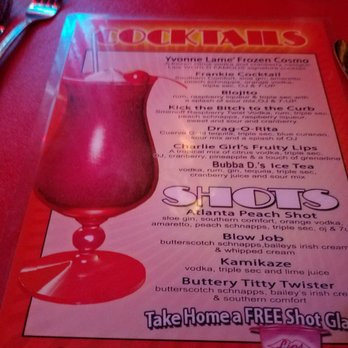 Lips - Atlanta - Menu. - Bars Near Me - Atlanta, Georgia