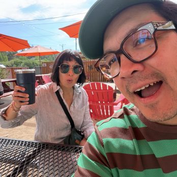 Moonridge Coffee Company  - Back patio - Coffee & Tea Near Me - Big Bear Lake, California