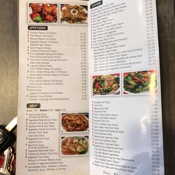 Hakka Legend Asian Cuisine - TAKE OUT MENU: Page 1 & 2 of 6
