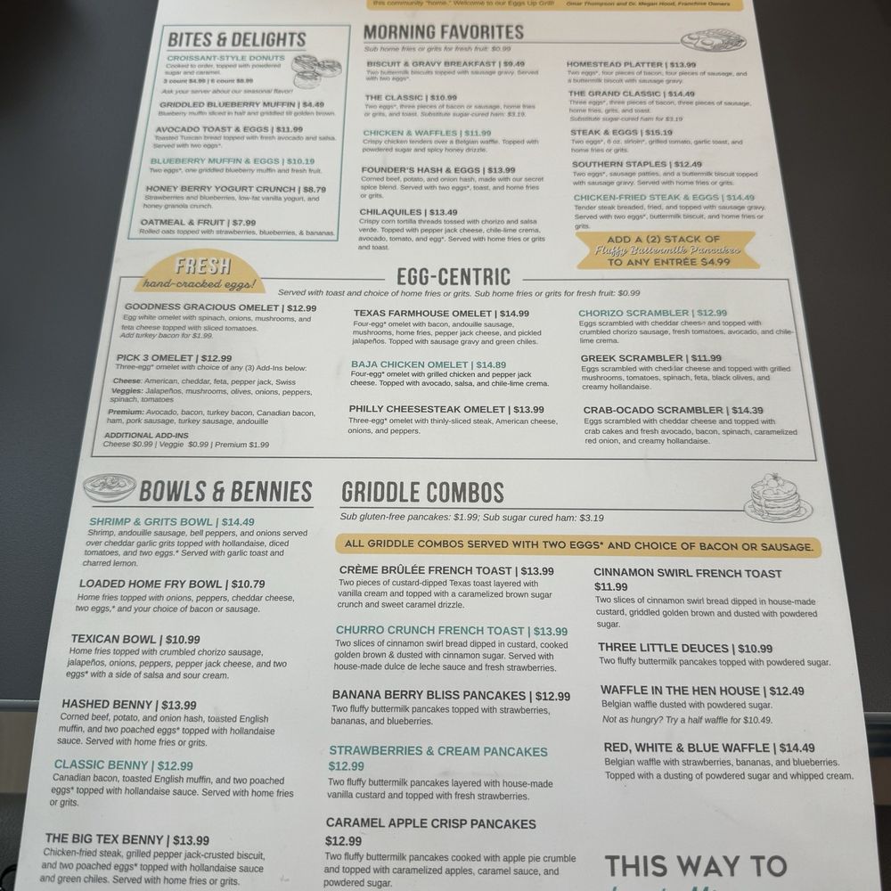 Eggs Up Grill - Menu - Breakfast & Brunch Near Me - Austin, Texas Eggs Up Grill - Menu - Breakfast & Brunch Near Me - Austin, Texas