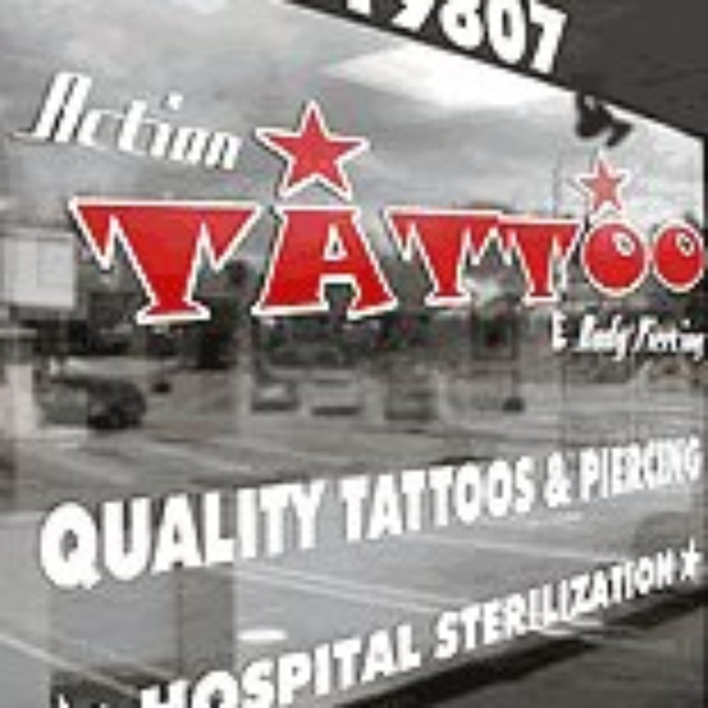 Action Tattoo - Front of Shop - Tattoo Near Me - Anaheim, California