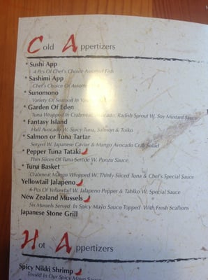 Menu photo 4 Nikki Sushi & Steak Beaverton, OR Menu photo 4 Nikki Sushi & Steak Beaverton, OR