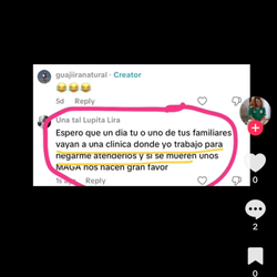 AI generated post by one of her friends that Lucia keeps spreading all social media
