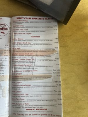Menu photo 6 Flyers Wings & Grill Orlando, FL Menu photo 6 Flyers Wings & Grill Orlando, FL