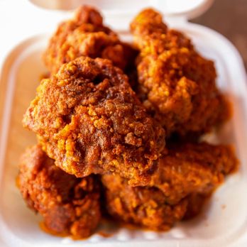 Rowdy Rooster - a plate of fried chicken - Indian Near Me - New York, New York