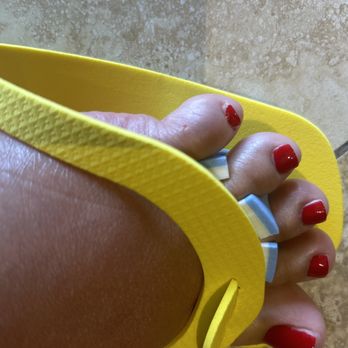 Modish Nail Spa - Lady was not gentle at all while doing my toes. She used the purple cleaner on my inner skin creating a scar that burns. - Nail Salons Near Me - Charlotte, North Carolina