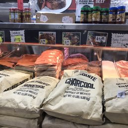 a variety of meats