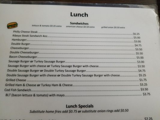 Menu photo 5 Jefferson Express Toledo, OH