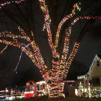 Candy Cane Lane - My favourite display - Festivals Near Me - West Allis, Wisconsin