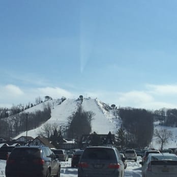 Alpine Valley Resort - View from parking lot - Ski Resorts Near Me - Elkhorn, Wisconsin