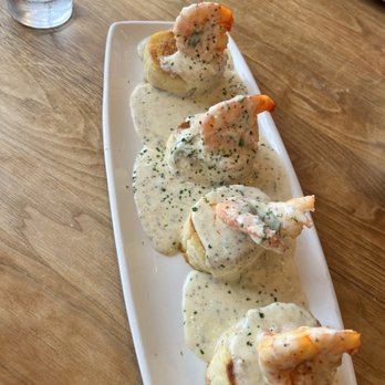 Stoney River - Whiskey Shrimp on Country Toast - Steakhouses Near Me - Towson, Maryland