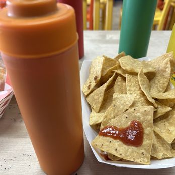 Tacos Jerez Elgin - Red salsa - New Mexican Cuisine Near Me - Elgin, Illinois