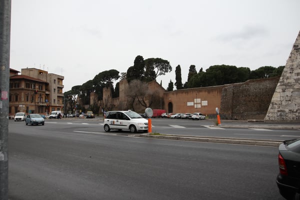 Pyramid of Caius Cestius by null