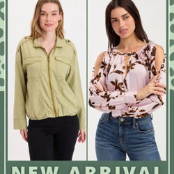 ooh la la! - Discover effortlessly cool style at Ooh LALA! Pair a light green utility jacket or a pink printed cold-shoulder blouse with y...