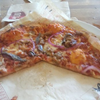MOD Pizza - 07.17.19 had to eat part of my pizza was so hungry. - Fast Food Near Me - Jacksonville, Florida