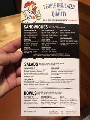 Menu photo 4 PDQ Chicken Jacksonville, FL