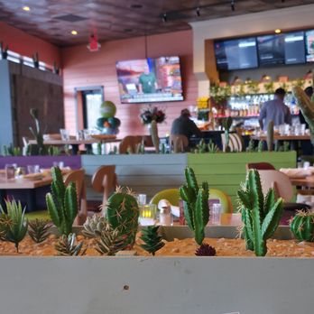 Austin Grill - Inside looking at bar area from dining area - Tex-Mex Near Me - Sterling, Virginia