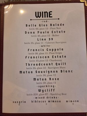 Menu photo 2 The Monk Pub Whittier, CA