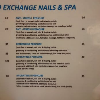 Exchange Nails & Spa - More basic services - Nail Salons Near Me - Redlands, California