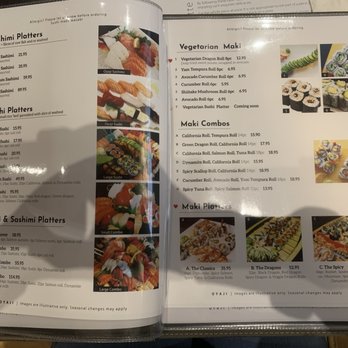 Oyaji Sushi - Menu - Japanese Near Me - Richmond Hill, Ontario