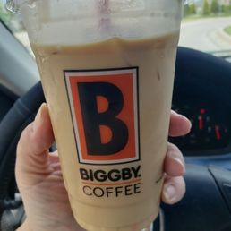 Iced raspberry mocha coffee Iced raspberry mocha coffee