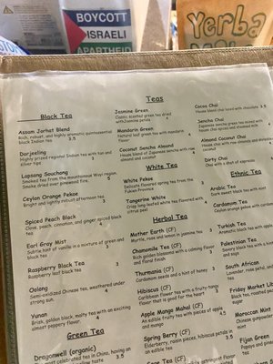 Menu photo 8 Algebra Tea House Cleveland, OH Menu photo 8 Algebra Tea House Cleveland, OH
