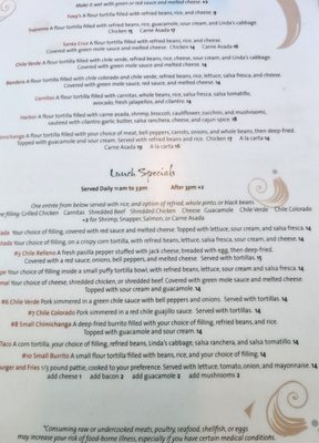 Menu photo 4 Cafe El Palomar Santa Cruz, CA Menu photo 4 Cafe El Palomar Santa Cruz, CA