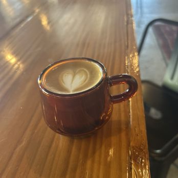 Gold Sprint Coffee - Cortado (equal parts steamed milk and espresso.) - Coffee & Tea Near Me - Huntsville, Alabama Gold Sprint Coffee - Cortado (equal parts steamed milk and espresso.) - Coffee & Tea Near Me - Huntsville, Alabama