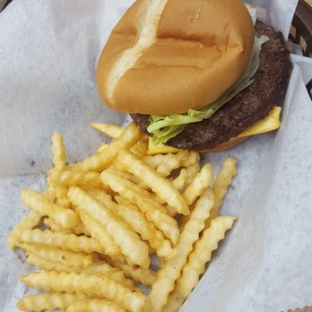 Iowa's Best Burger Cafe - 1/4 lb burger with cheese and crispy fries - Burgers Near Me - Kellogg, Iowa Iowa's Best Burger Cafe - 1/4 lb burger with cheese and crispy fries - Burgers Near Me - Kellogg, Iowa