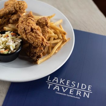 Lakeside Tavern - a plate of fried chicken and fries - New American Near Me - Knoxville, Tennessee Lakeside Tavern - a plate of fried chicken and fries - New American Near Me - Knoxville, Tennessee