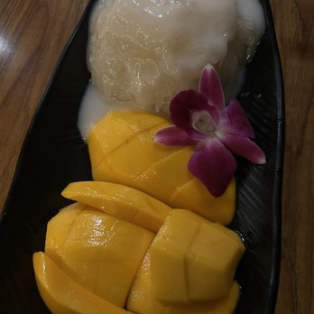 Nine & Nine Thai Kitchen - Mango with Sticky Rice - Thai Near Me - Pasadena, California Nine & Nine Thai Kitchen - Mango with Sticky Rice - Thai Near Me - Pasadena, California