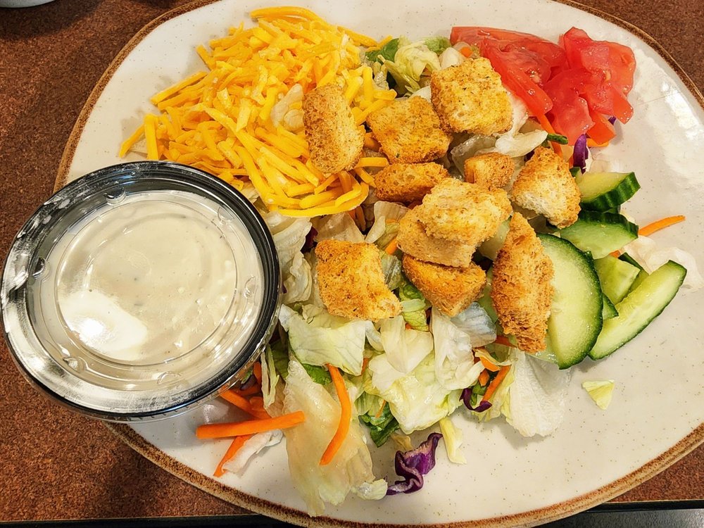 Food from Iron Skillet