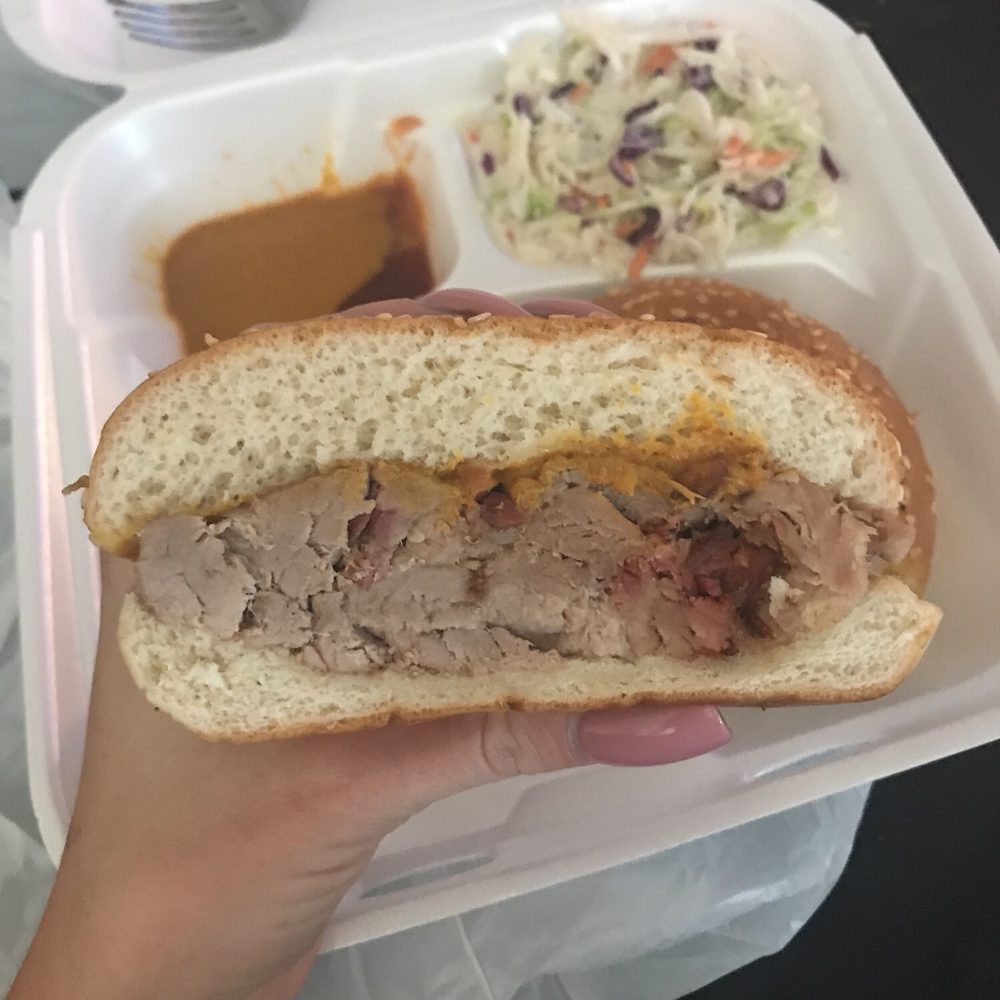 Treemendous Bbq Express 2 - I love a good sandwich cross section pic. Plenty o' meat! - Food Trucks Near Me - Jacksonville, Florida Treemendous Bbq Express 2 - I love a good sandwich cross section pic. Plenty o' meat! - Food Trucks Near Me - Jacksonville, Florida