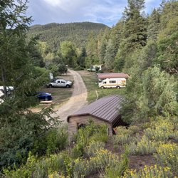 Sierra Village Lodge & R V Park - Over head view