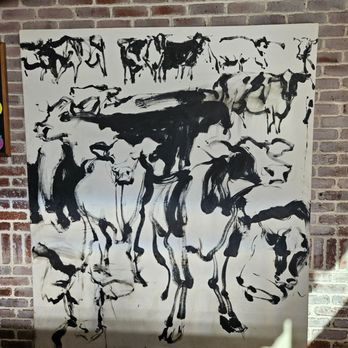 Park Burger - Cute wall art depicting cows - Burgers Near Me - Denver, Colorado Park Burger - Cute wall art depicting cows - Burgers Near Me - Denver, Colorado