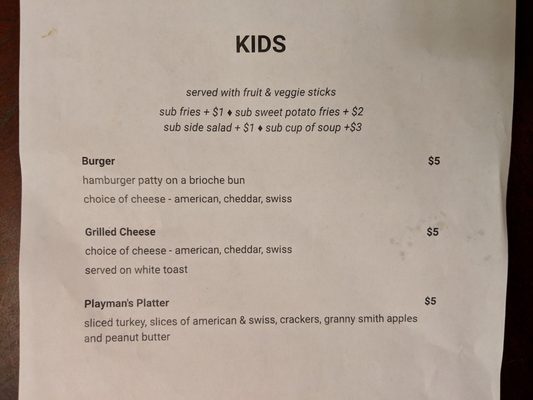 Menu photo 3 Mayfair Taproom Indianapolis, IN
