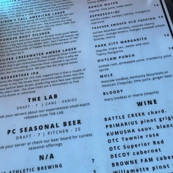 Park City Brewing - Menu - Barbeque Near Me - Park City, Utah