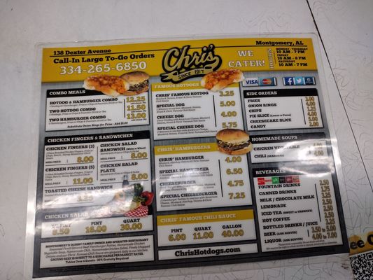 Chris' Famous Hotdogs by null