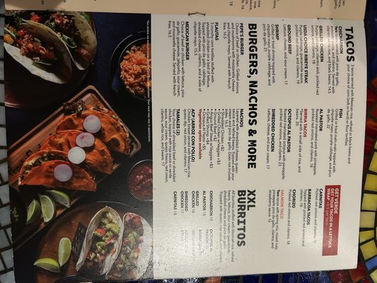 Menu photo 2 Pepe's Cantina Winter Park, FL