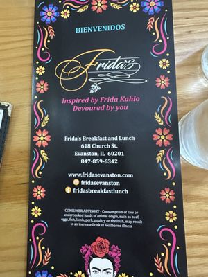 Menu photo 6 Frida's Breakfast & Lunch Evanston, IL Menu photo 6 Frida's Breakfast & Lunch Evanston, IL