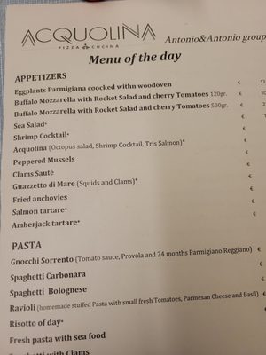 Menu photo 3 Antonio & Antonio Naples, NA