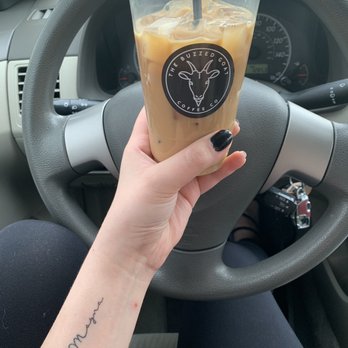 The Buzzed Goat - Cold brew with cream and liquid sugar - Coffee & Tea Near Me - Phoenix, Arizona The Buzzed Goat - Cold brew with cream and liquid sugar - Coffee & Tea Near Me - Phoenix, Arizona