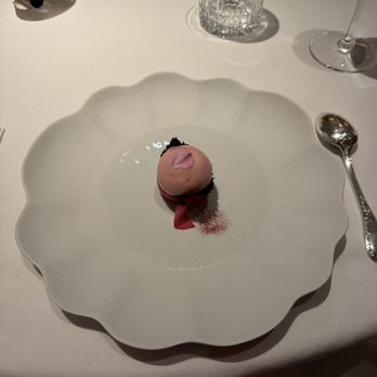 L'Epicure - Pear - purple shiso crystalline, shiso and pear sorbet - French Near Me - Paris, 75